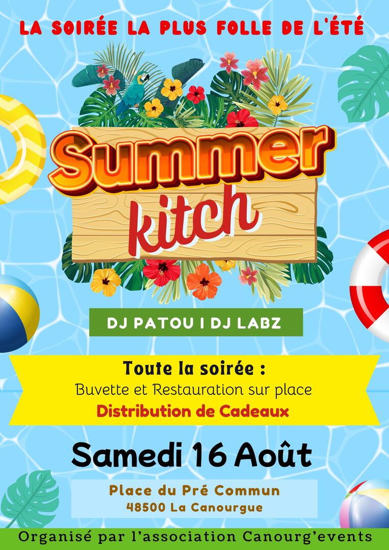 Soirée summer kitch