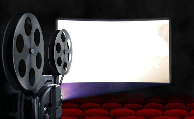 Projection film cinema