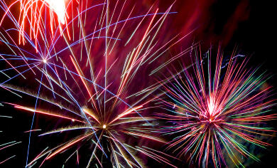 feu artifice la canourgue