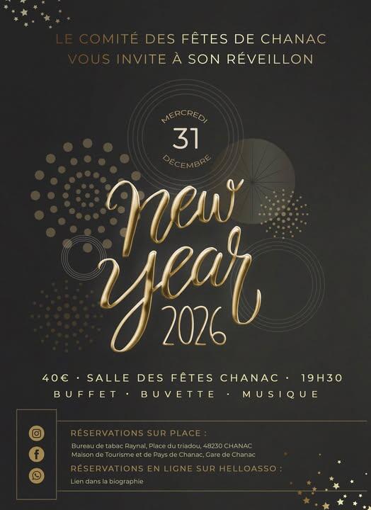 Nouvel An 2025 Chanac