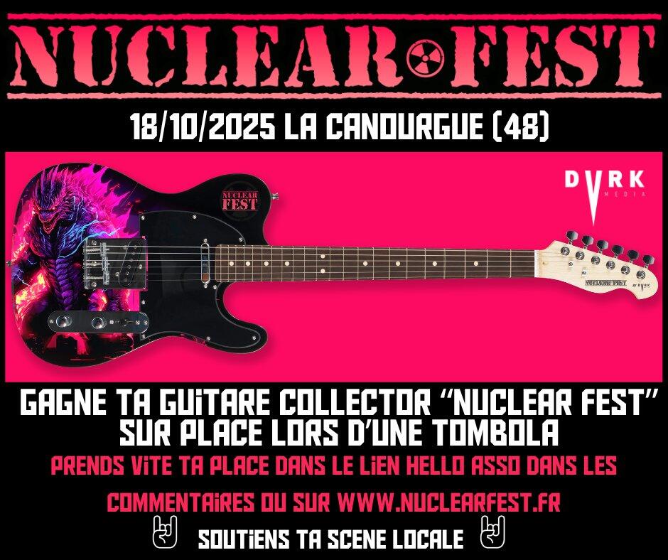 nuclear fest guitare