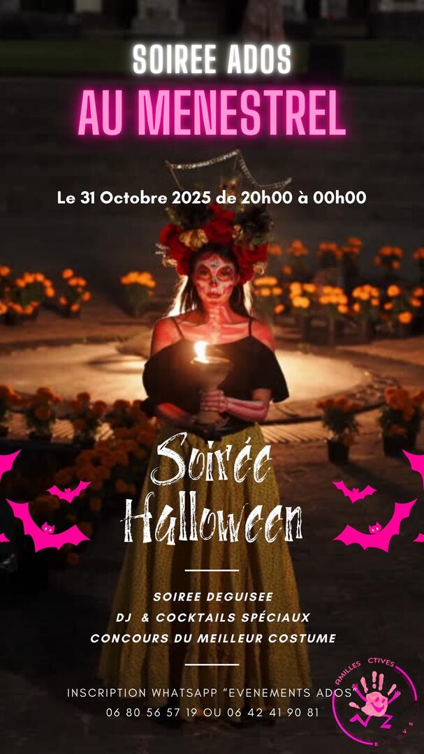 soiree halloween familles actives
