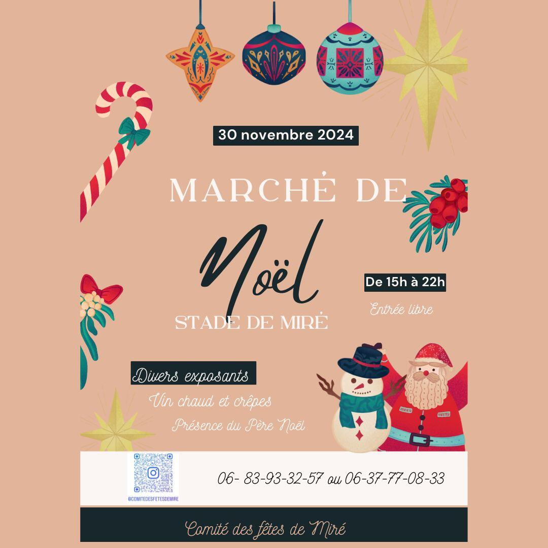 marché de Noël Miré