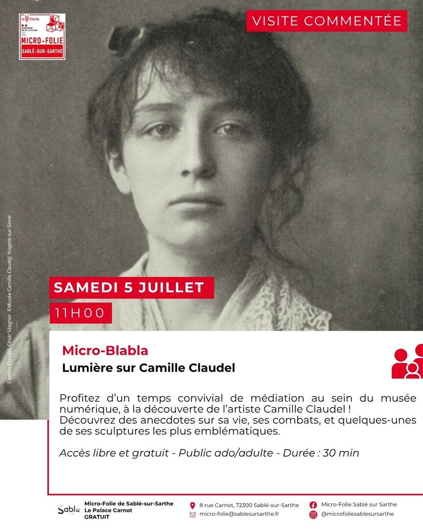 Micro-blabla : Camille Claudel