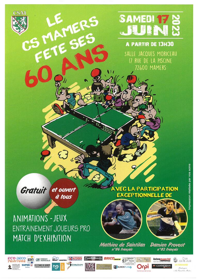 60 ans CSM