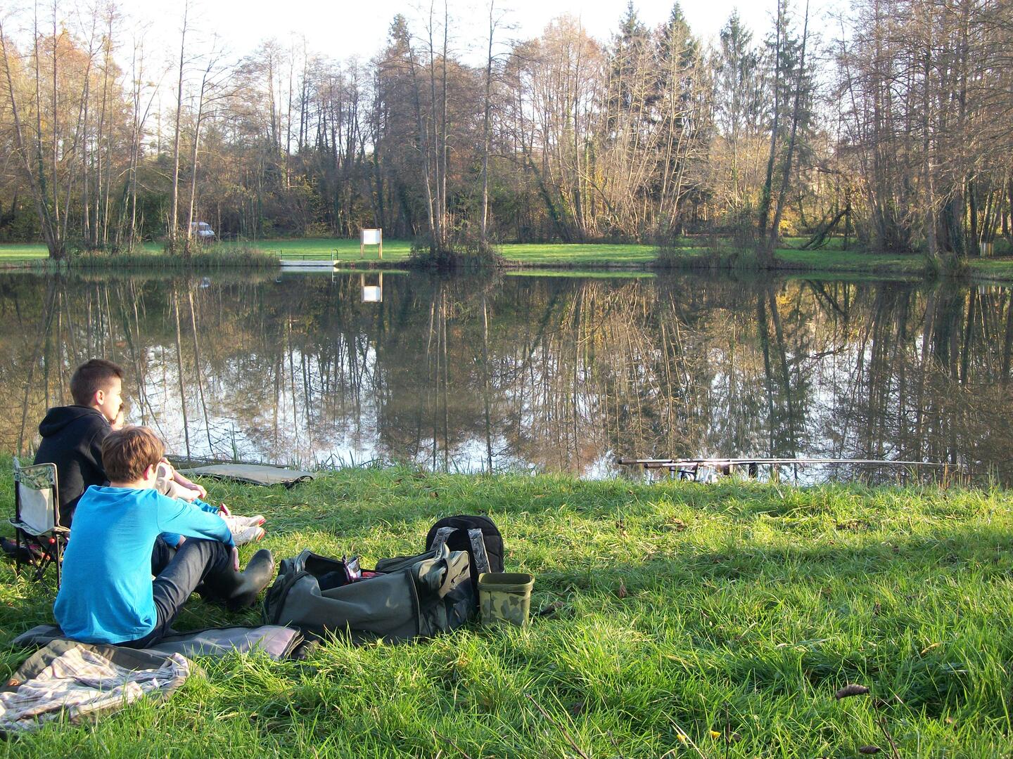Pêche au plan d'eau du Vivier