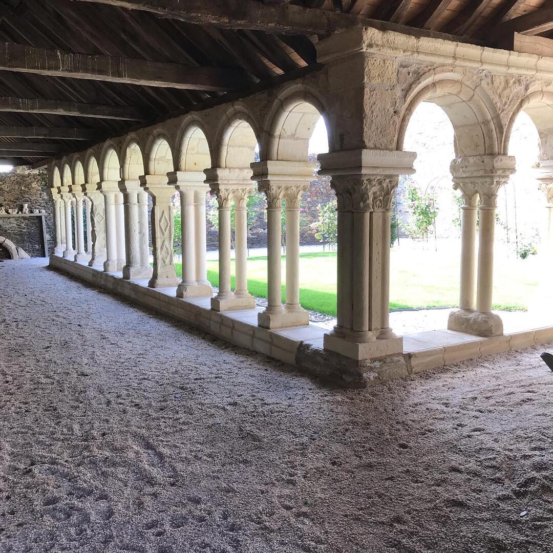Cloître du Prieuré de la Jailette