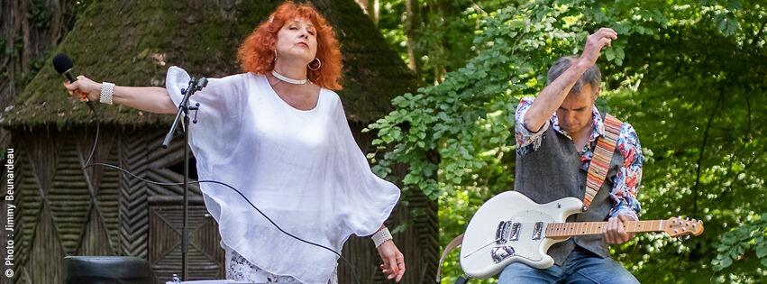 Elisa Fiasca, mezzo soprano et David Commenchal, guitare.