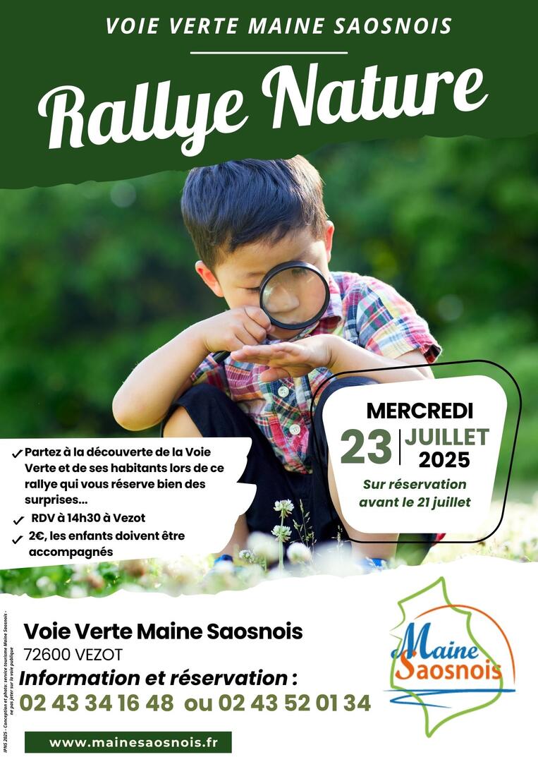 Affiche rallye nature VV - 1