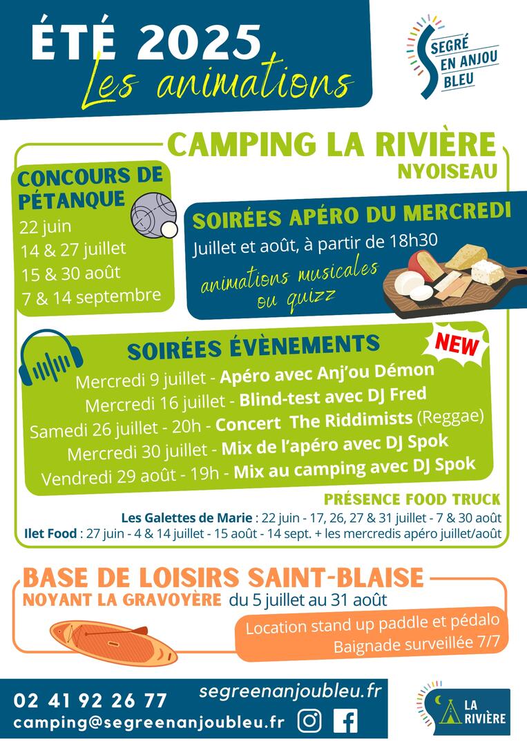 Animations été_Camping La Rivière_Nyoiseau