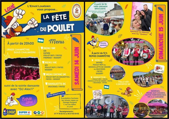 Fête du poulet loué