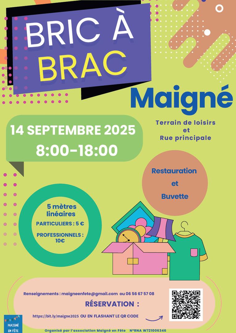 Flyer Bric à brac 2025