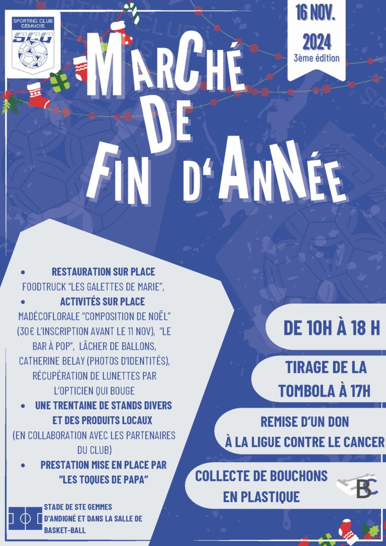 Marché de fin d'année