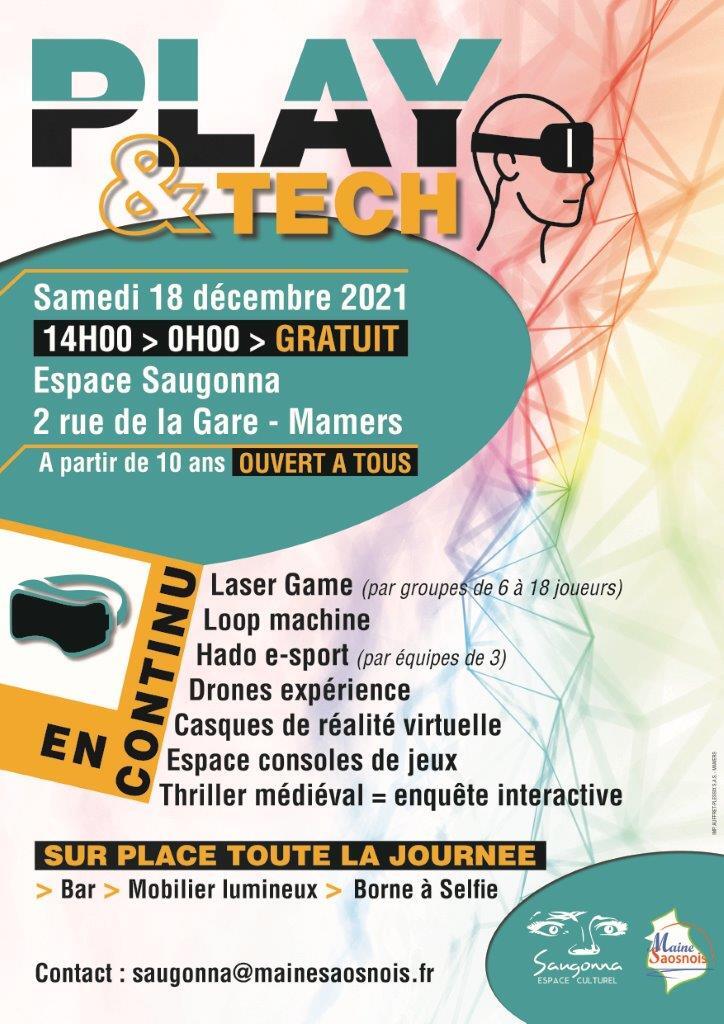 Play tech samedi 18 décembre