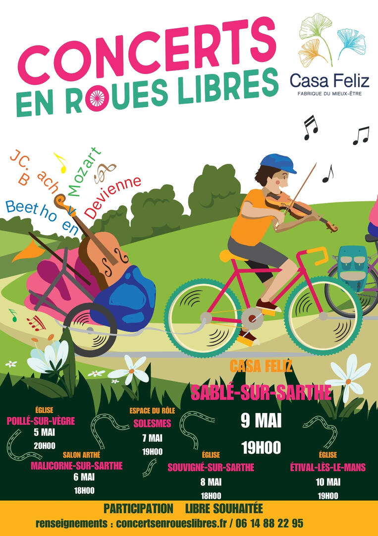Concert en roue libre