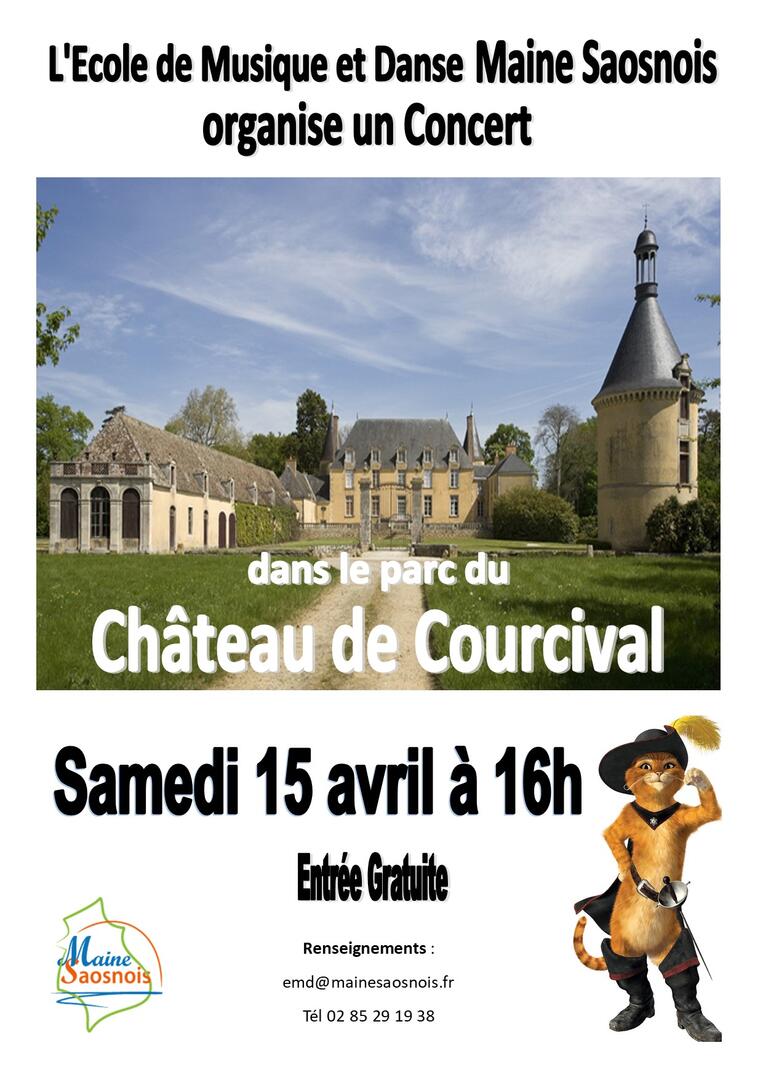 affiche concert Courcival