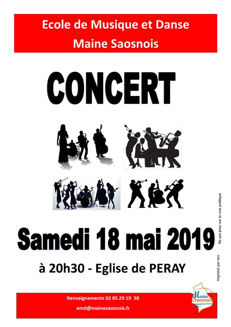 affiche concert peray 2019