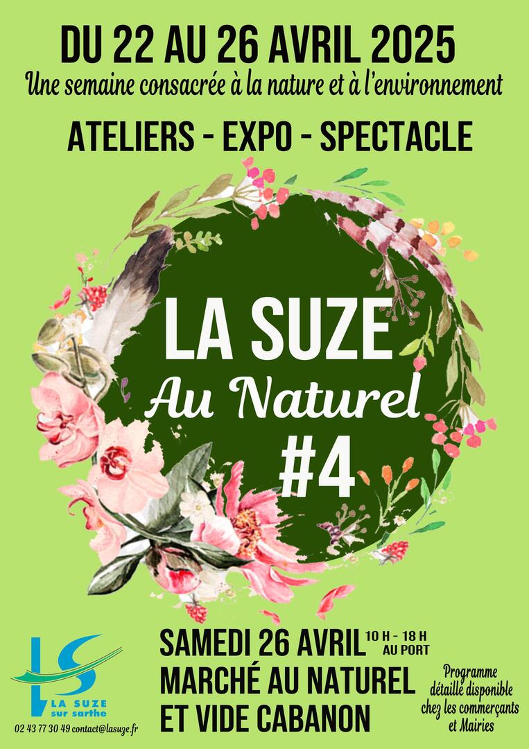 affiche la suze au naturel 2025 aplanie