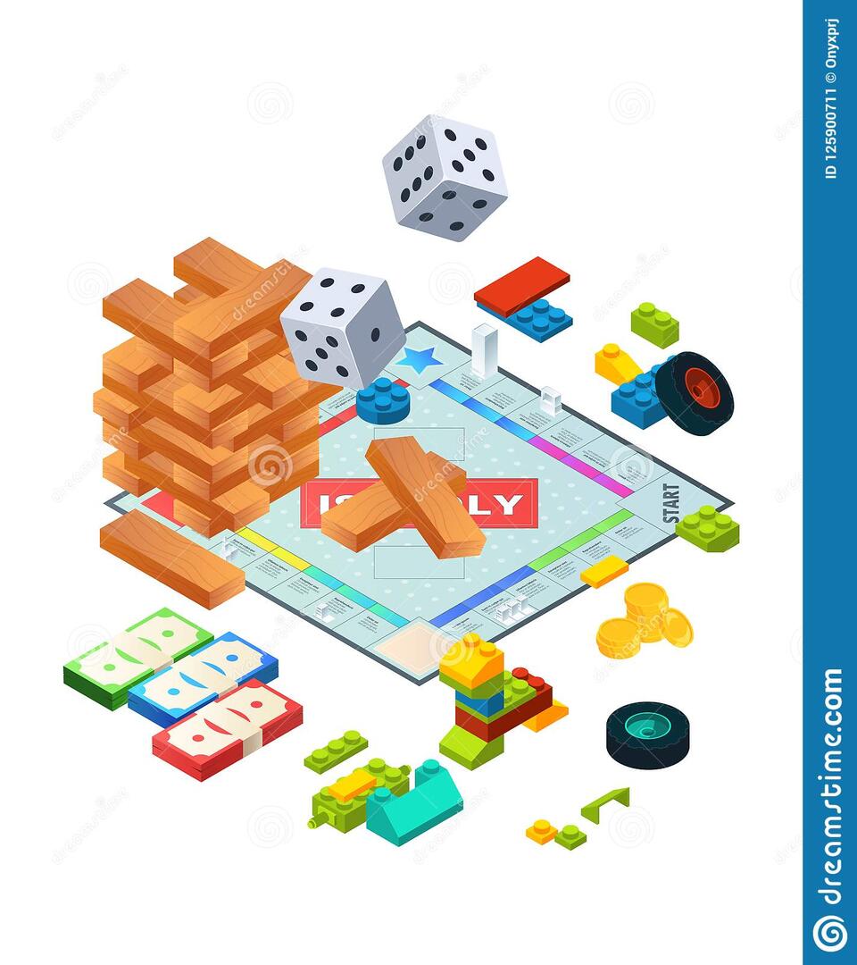 composition-de-divers-jeux-conseils-photos-isométriques-fond-des-société-125900711