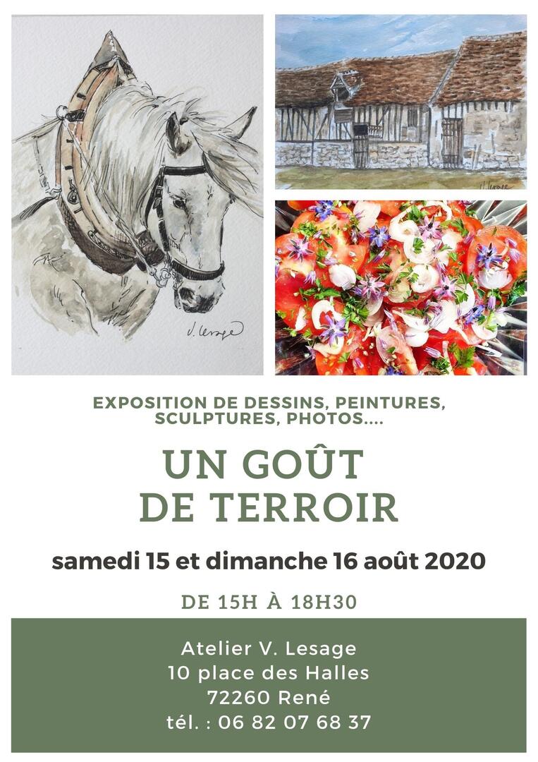 expo Véronique Lesage août