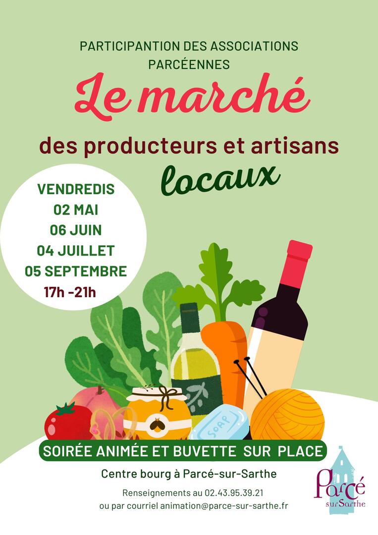 marché de Parcé