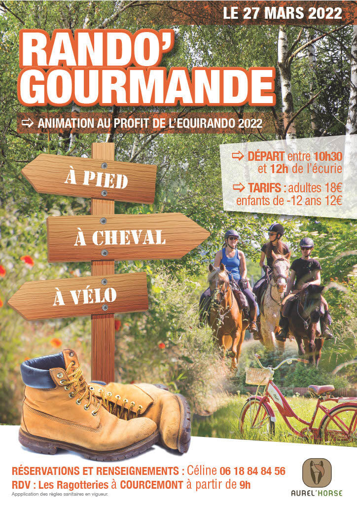 rando gourmande aurel horse
