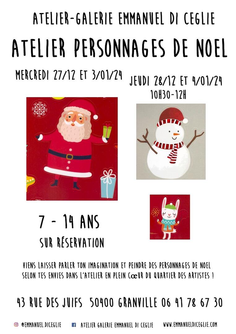Atelier Noël 2023 Emmanuel Di Ceglie