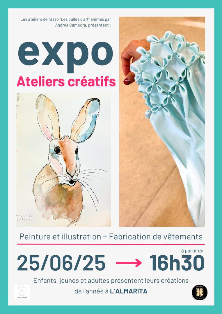 Ateliers créatifs expo 2025