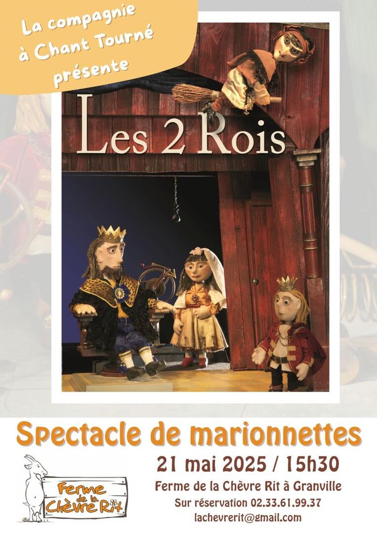 Chèvre rit Marionnettes Les 2 Rois 2025