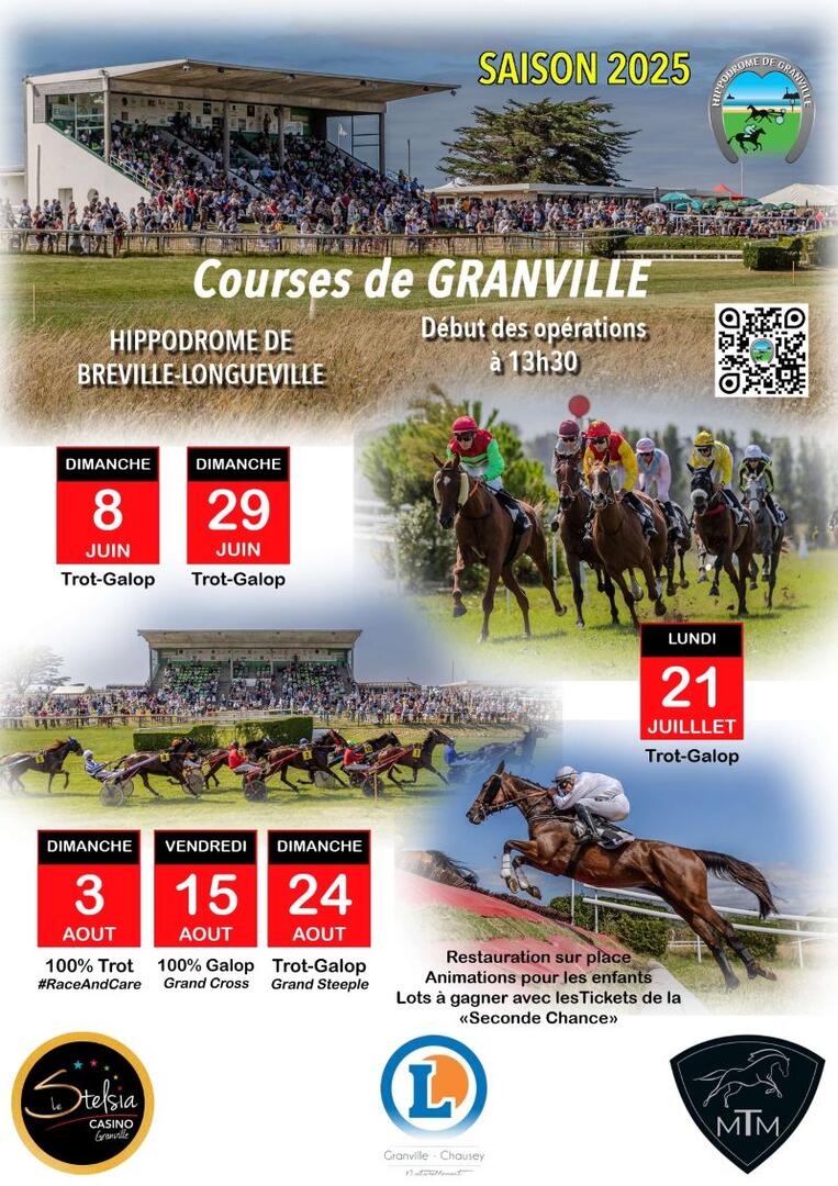 Courses hippiques Granville 2025*