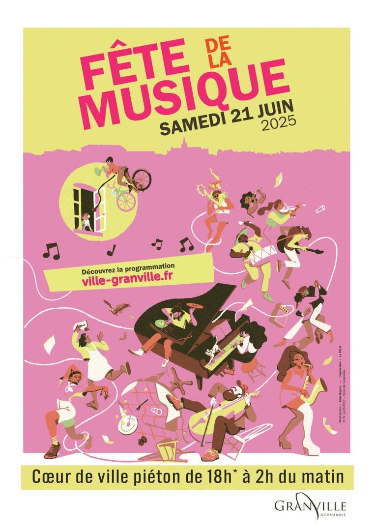 Fête de la musique Granville 2025