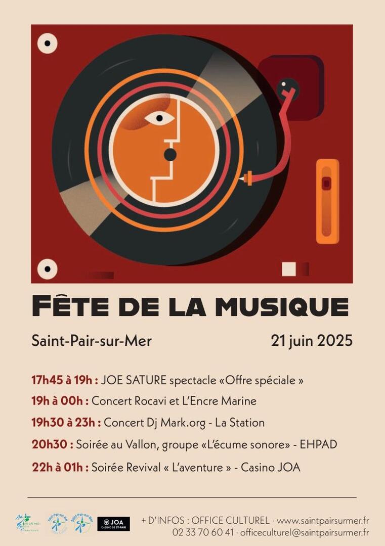 Fête de la musique Saint-Pair-sur-mer 2025