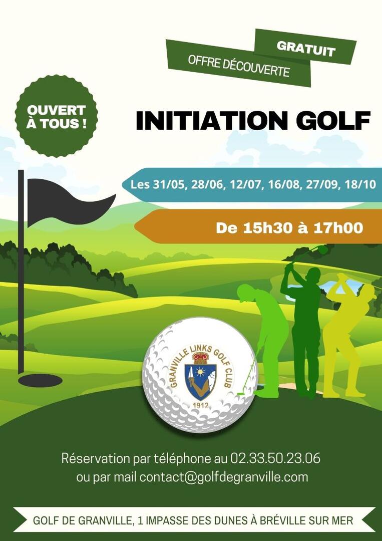 Initiations golf Granville 2025