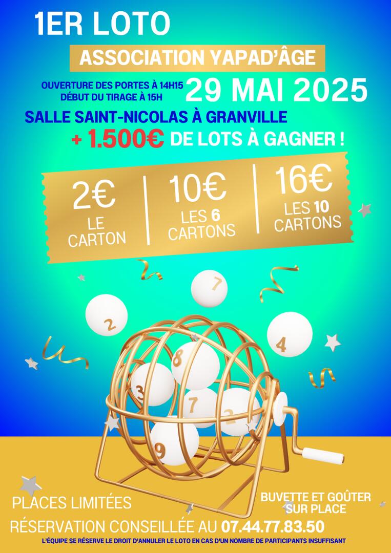Loto Yapad'Âge mai 2025