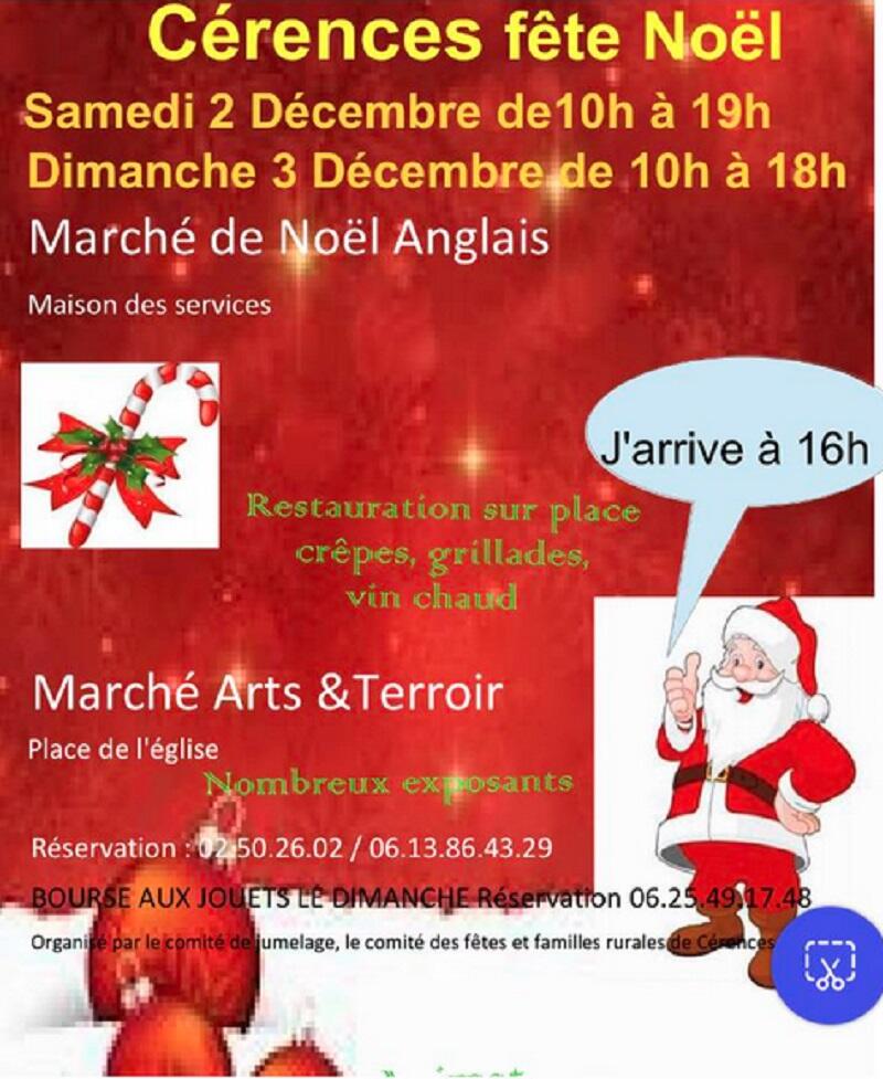 Marché de Noël 2023 Cérences T