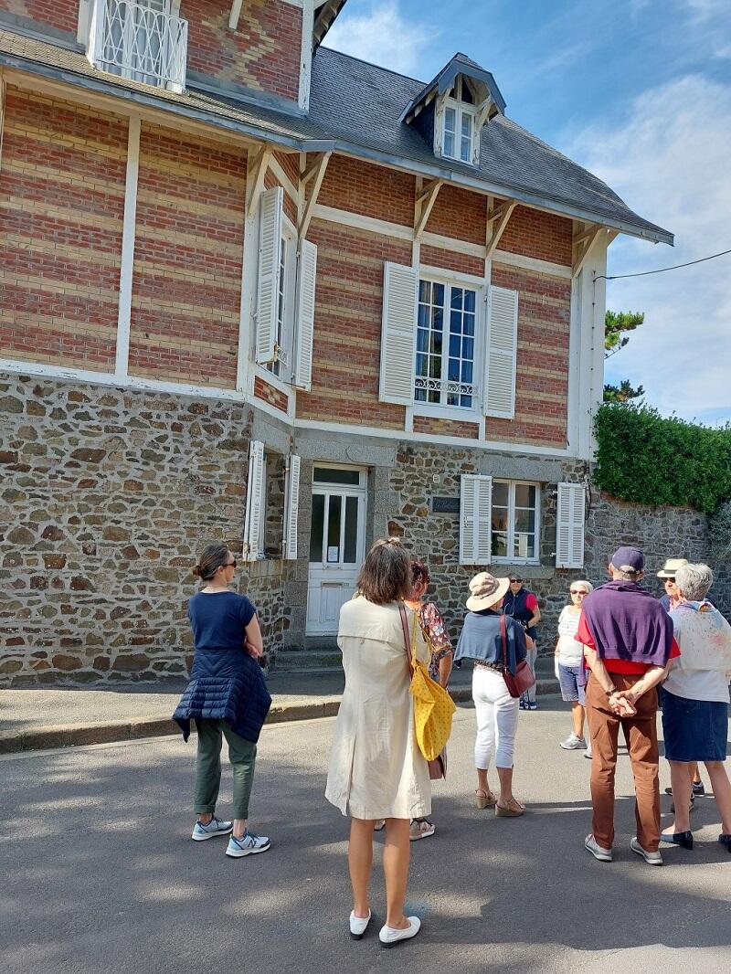 Promenade balnéaire historique Office Culturel Saint Pair Vivum