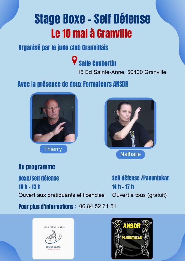 Stage boxe Granville 10.05.2025
