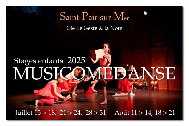 Stages Musicomédanse 2025