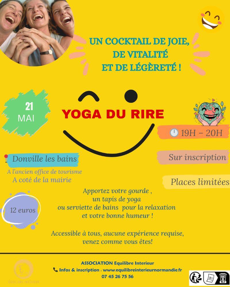Yoga du rire mai 2025