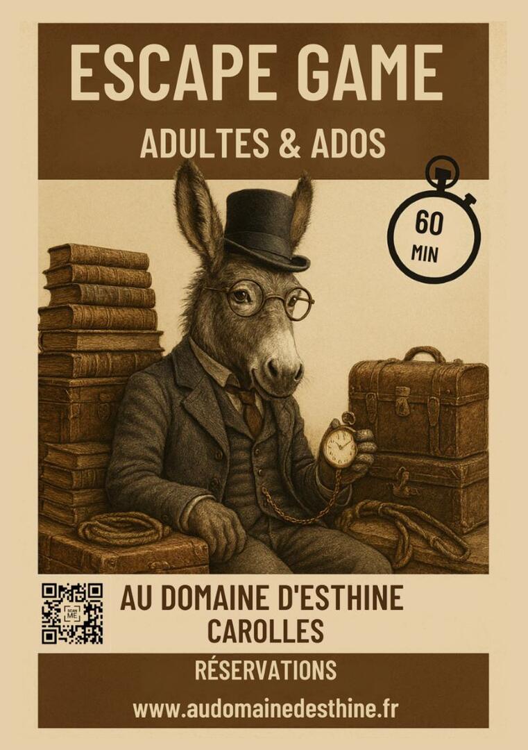 Escape game Domaine d'Esthine 2025