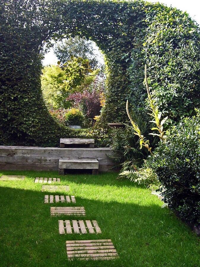 Jardin du revers