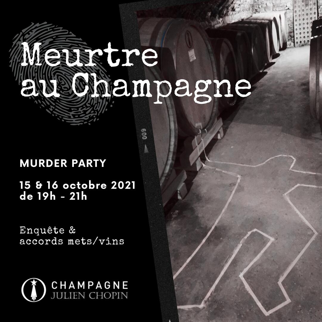 Murder party : Meurtre au Champagne
