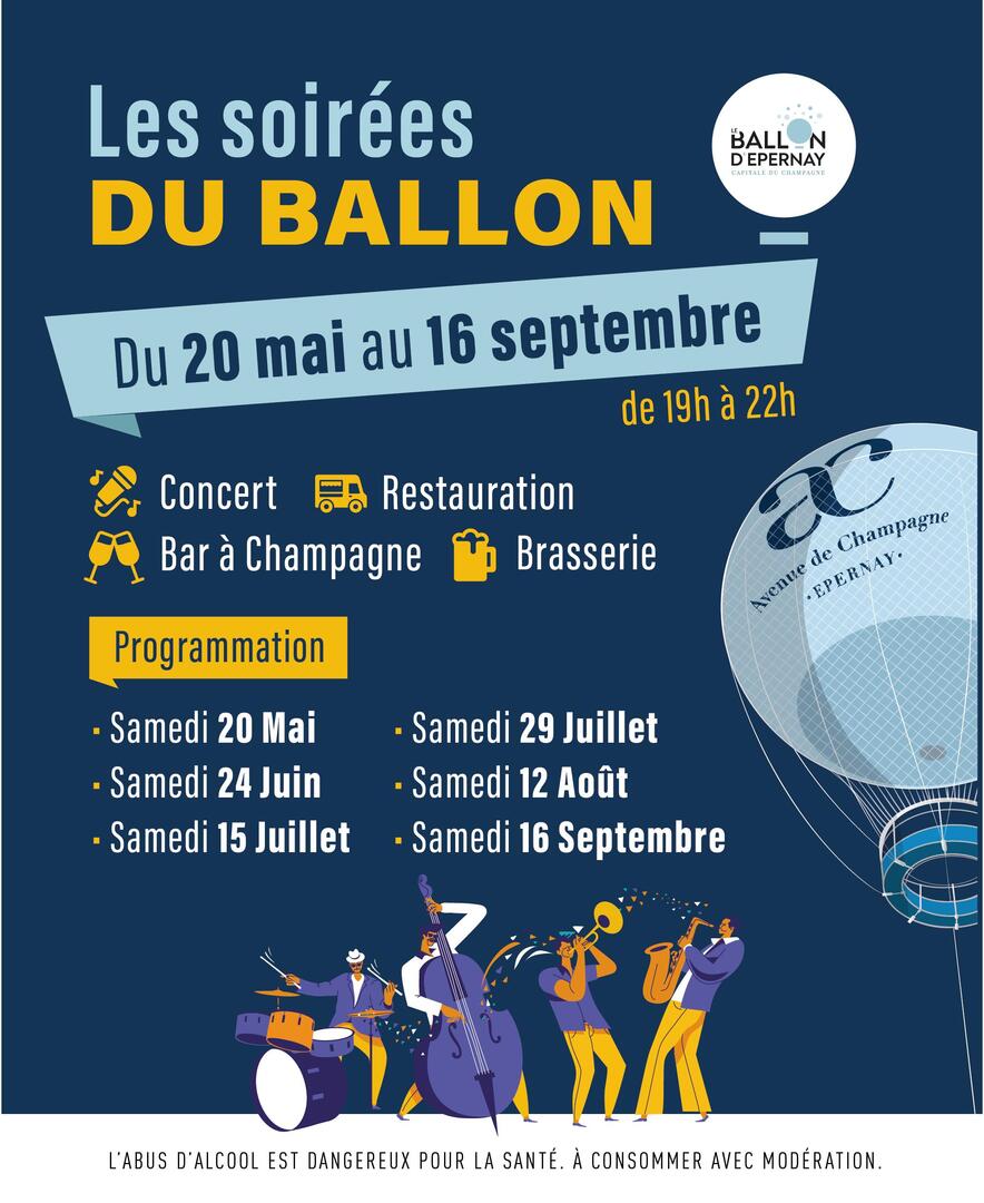 Dates soirées du Ballon