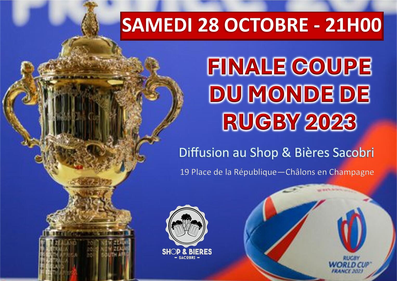 Finale Coupe du Monde de Rugby