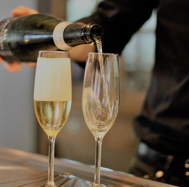 Dégustation de champagne