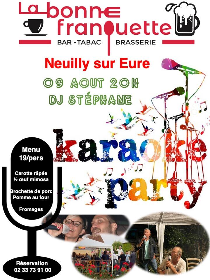Karaoké party Neuilly sur eure