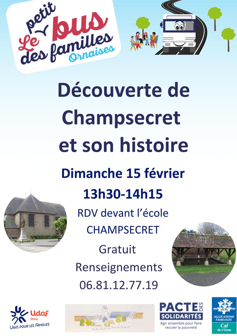 affiches animations Champsecret - 9 découverte de champsecret chasse au trésor