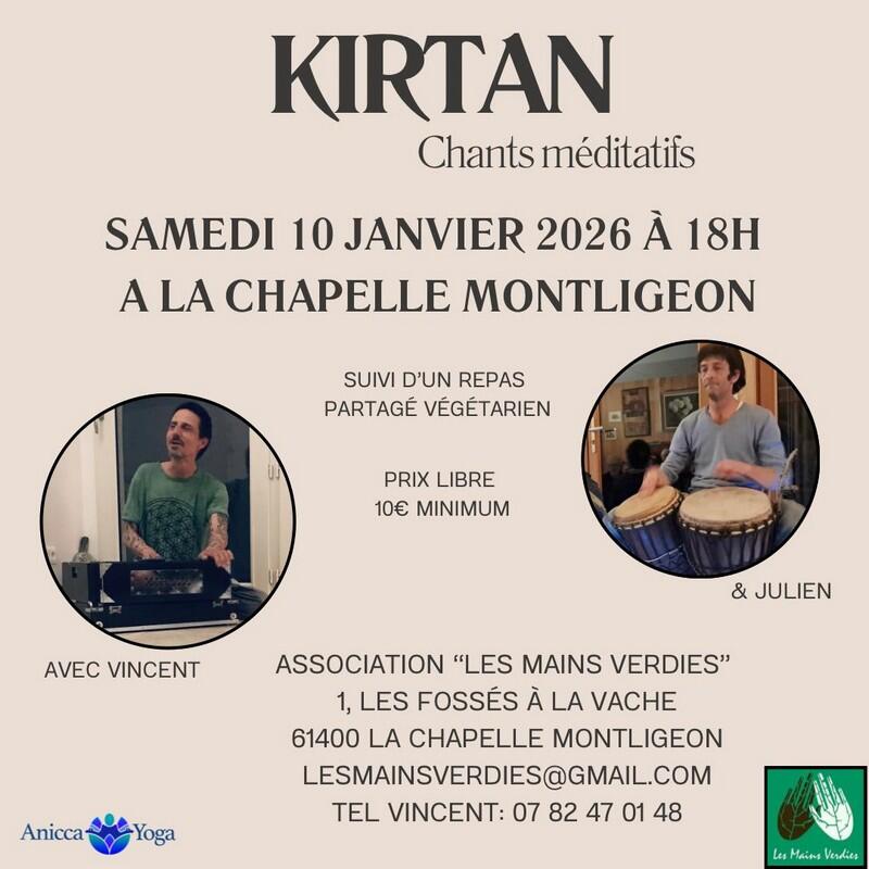 10 janvier kirtant la chapelle