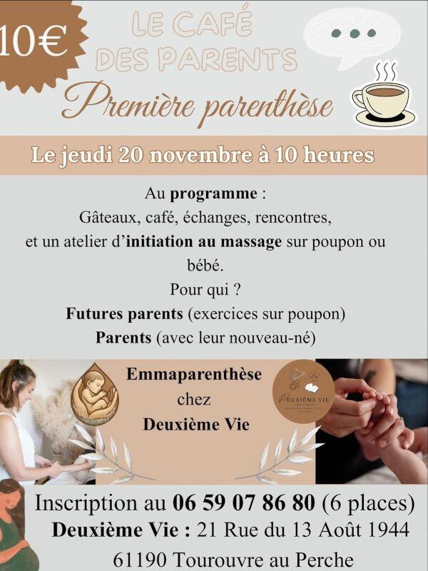 Le café des parents première parenthèse