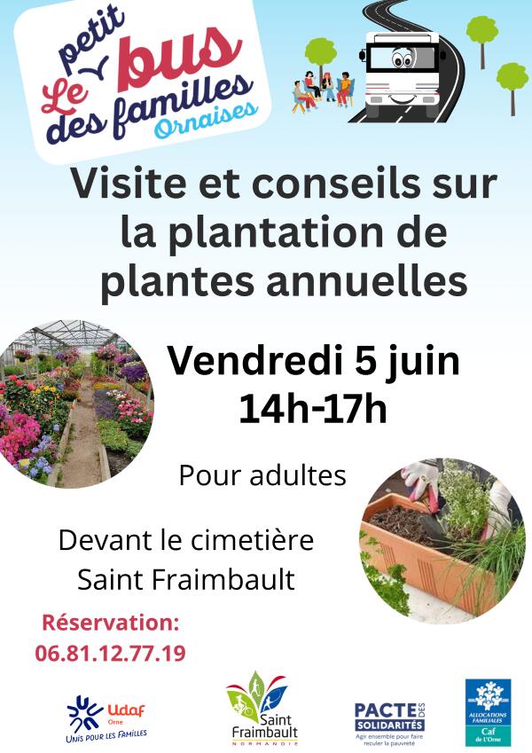 11 visite et conseils fleurissemnt St Fraimbault